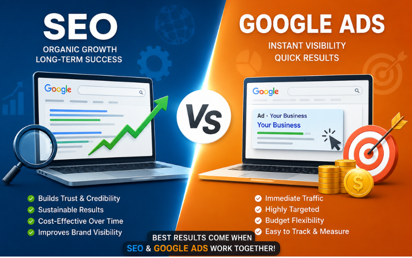 SEO vs Google Ads: Which Is Better?