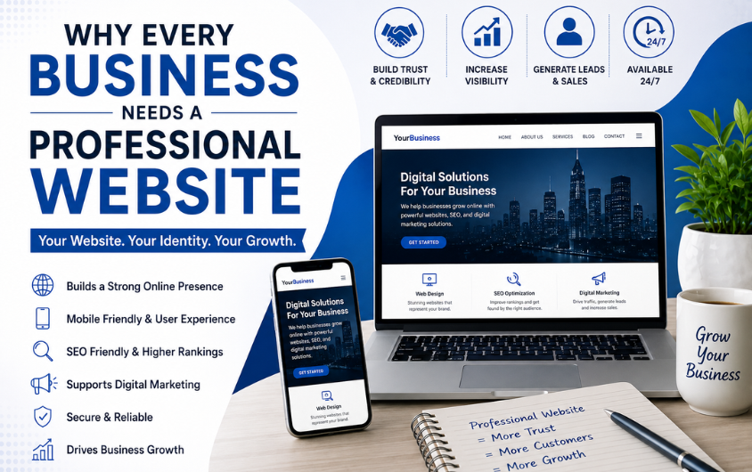 Why Every Business Needs a Professional Website